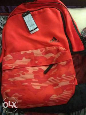 Adidas ornge bag new bag not used urgent sale