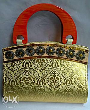 Golden Handel bag brand new my shop Behala