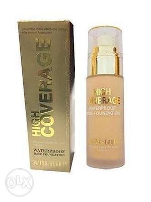 High coverage waterproof foundation...it provides
