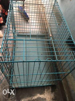 Iron cage for small breed dogs