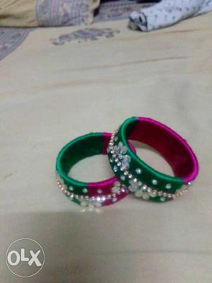 New designed thread bangles with size of 2.2