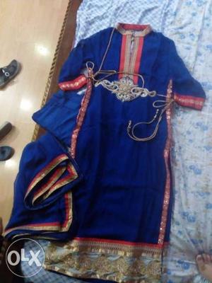 New designer suit with blue pant and DUPTA and