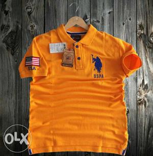 Orange USPA Polo Shirt