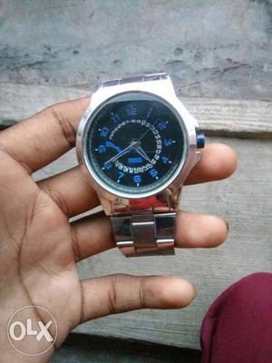 Silver colour puma watch