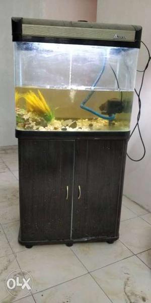 Sunsun Imported moulded aquarium fish tank with cabinet for
