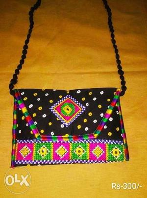 Women's Multicolor Sling Bag