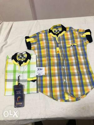 230 pcs kids shirts good quality products (fable