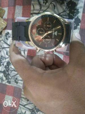 Brand new watch 7 day old black color
