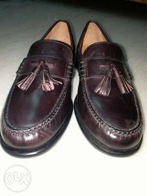 Brown penny loafer in size 7uk