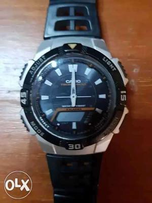Casio tough solar watch good condition, charge