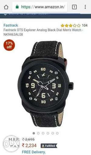 Fastrack watch for mens.