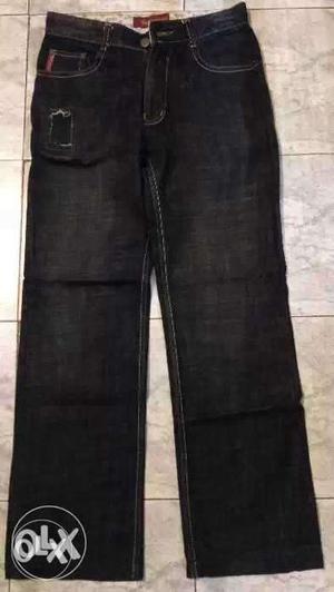 Good quality Jeans Black colour(waist )(urgent sale)