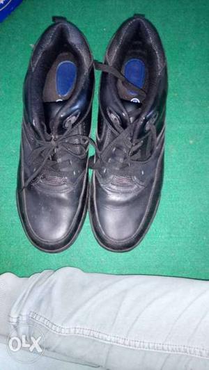 Pair Of Black Leather Shoes in America