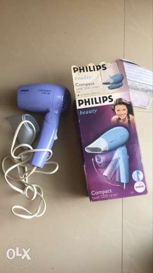 Philips compact hair dryer; not used at all...