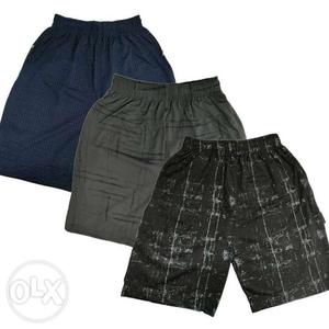 Poly cotton shorts price of 3- rs600