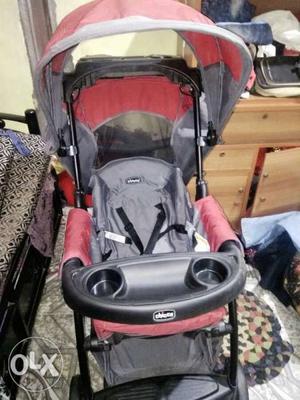 2 months old chicco's baby stroller