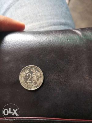 25 paisa coin  anyone interested plz msg me