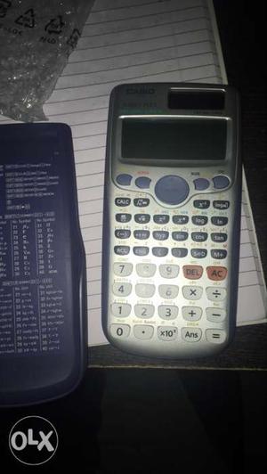 A new calculator used only for 3 hours. with 1