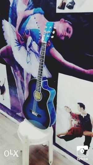 Acoustic guitar for sale in indore beautiful blue