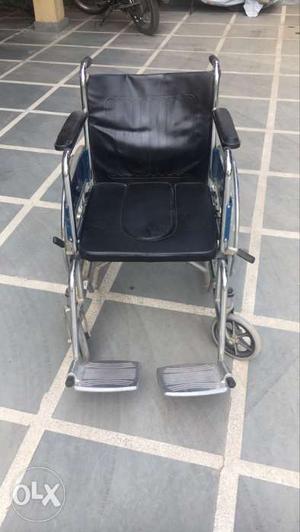 Almost brand new wheel chair. used only for 3