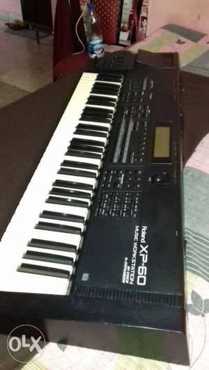 Black Roland XP-60 Electronic Keyboard
