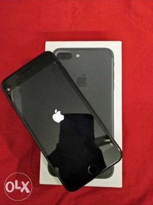 Brand iphone 7plus 128gb Matt black charger and