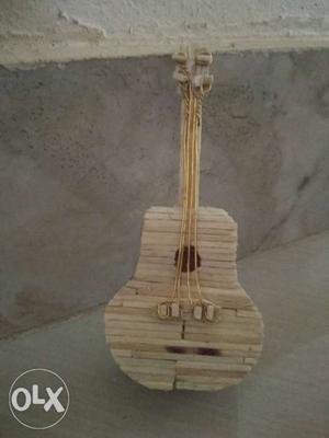 Brown String Instrument Decor