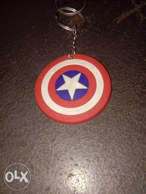Captain America's Shield Key Chain