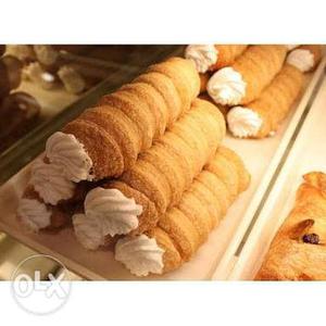 Cream roll and all bakery product