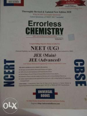 Errorless Chemistry USS NEET UG Part 1 and 2
