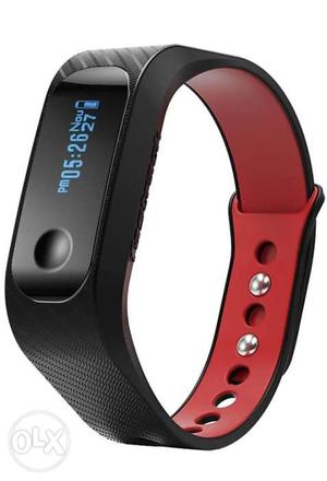 Fastrack Reflex,,Black And Red Fitness Tracker