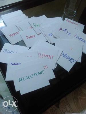GRE words flashcards