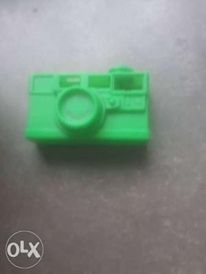 Green Plastic Camera Toy