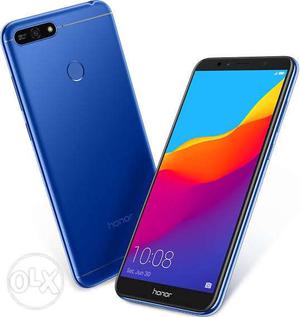 HONOR 7A 32GB Sealed pack phone blue colour