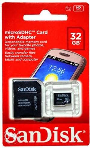 Hi guy's my new sandisk sd card for sale please