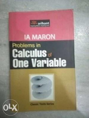 I.A Maron problems in calculus for IITJEE