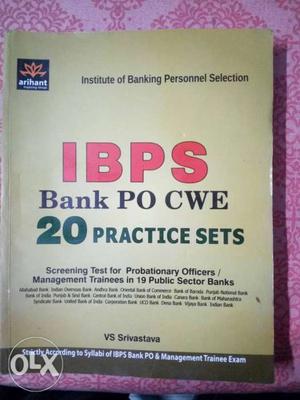 IBPS Bank PO CWE 20 Practice sets Arihant Brand new quality