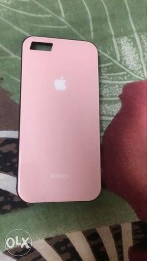 IPhone 5s brand new peach cover Price negotiable