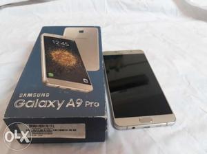 I'm selling my samsung A9 pro with zero scratches