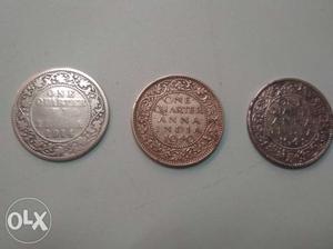 Indian Currency Before Independence (One Quater