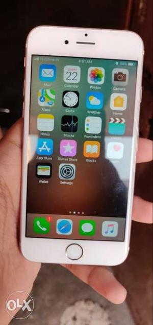 Iphone 6s 64gb rosegold 1.2 year old with bill box and
