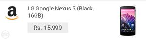 Lg Nexus 5 exchage or sell No complits one year