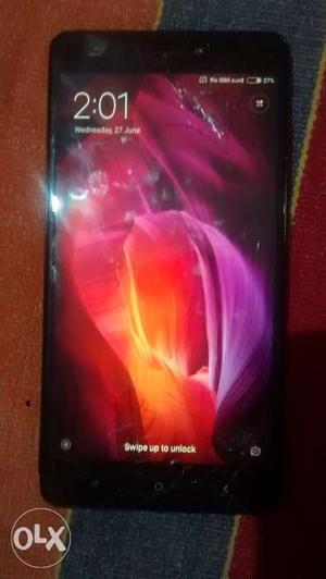 Mi note 4 mobile everything is good condition