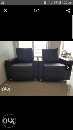 NEW Sofa. leather finish urgent Sale
