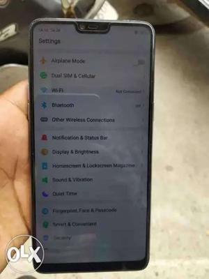 Oppo f7 sliver only 2 months old good condition