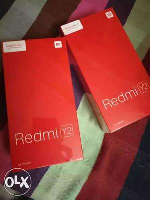Redmi ye sealed pack gold and grey 3/32gb= 