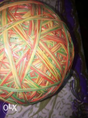 Rubber band Ball the base made up of rubbers