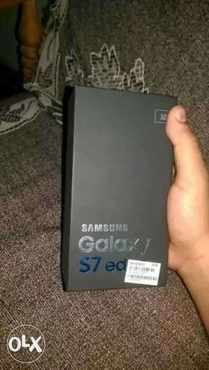 S7 edge sealed opened genuine piece urgent sell