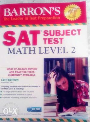 SAT Math Subject test book