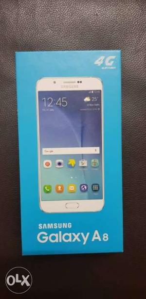 Samsung A8 all accessories clean condition very